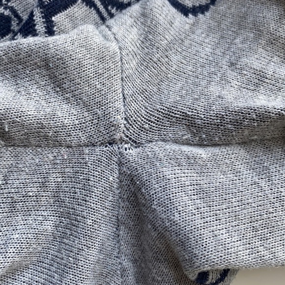 POL gray anchor crew neck sweater size L - Picture 6 of 7